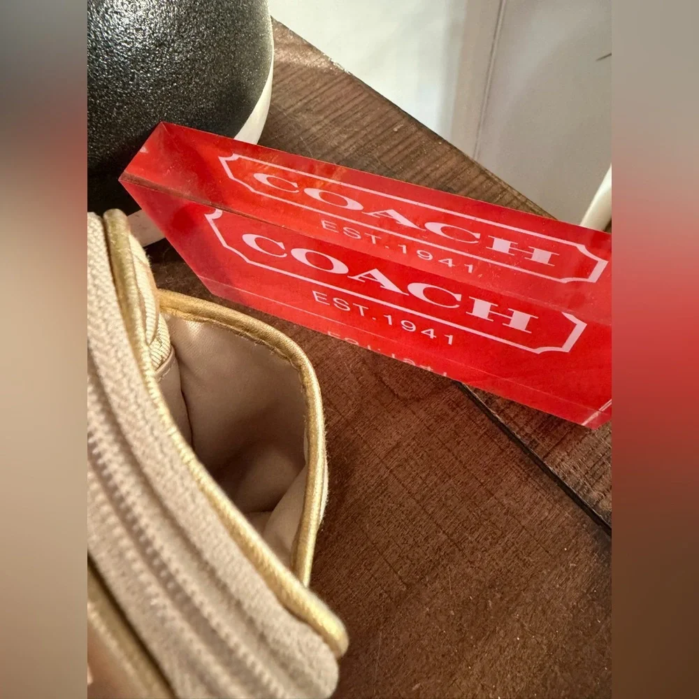 Coach Poppy Chan “Goldy” Wristlet - Picture 8 of 12